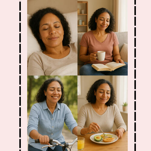 The Life You Deserve Balanced, energized, and at peace — whether it’s cycling in the sun, enjoying good food, reading, or finally sleeping deeply. This is the rhythm your body longs for.