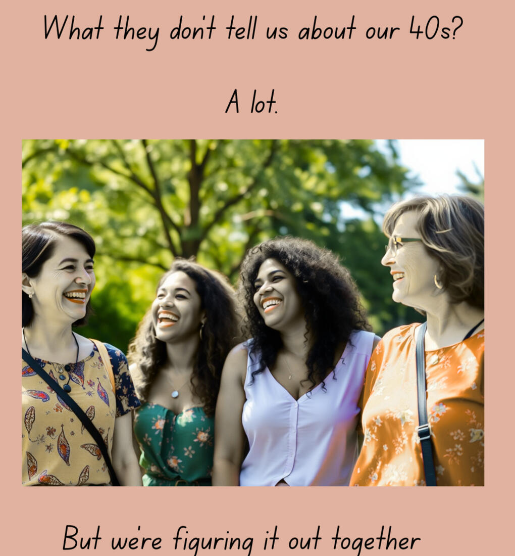 women in group